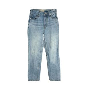 Everlane 90's Cheeky Straight Leg High Waist Ankle Jeans Sz 23